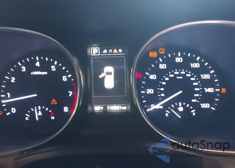 2017 Hyundai Santa Fe Se из США, поврежденный, VIN KM8SN4HF5HU205467